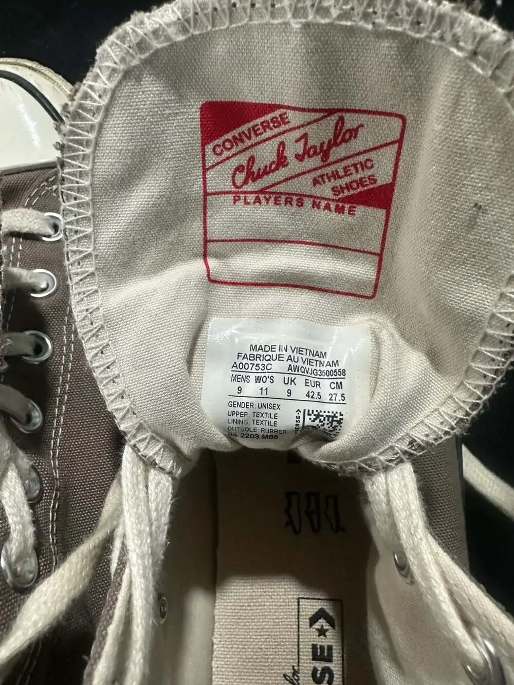 Converse Chuck 70 High Top Sneakers - Desert Cargo - Picture 7 of 8